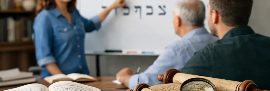 Hebrew Language Classes That Go Deeper