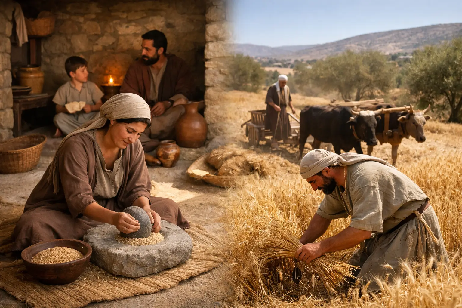 Ancient Israel Daily Life in Home and Field