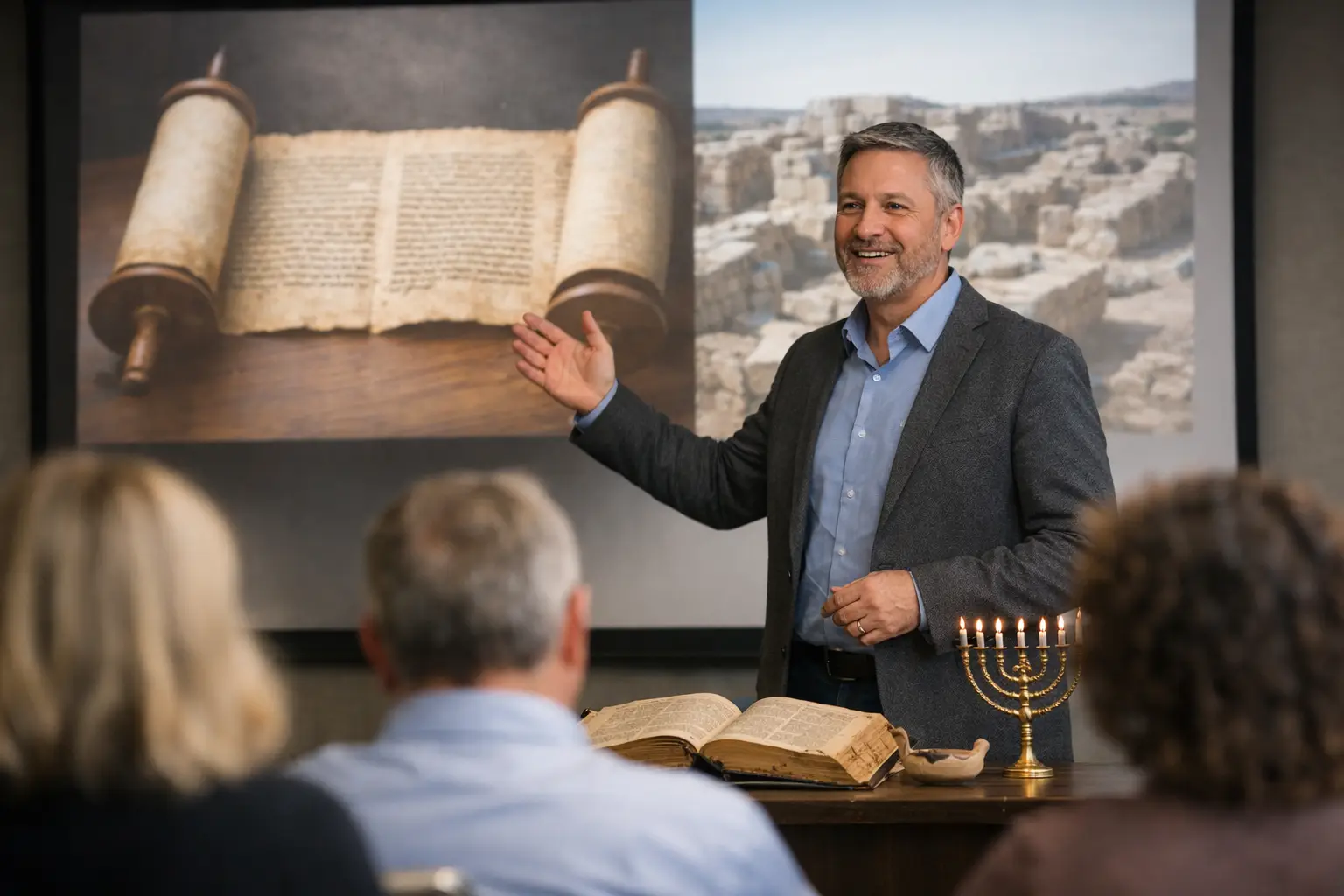 How a Biblical Hebrew Seminar Speaker Brings Texts Alive
