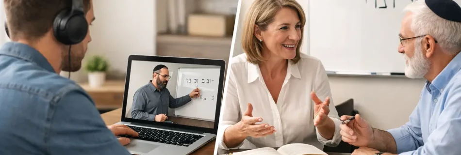 Video Course Versus Live Instruction for Hebrew