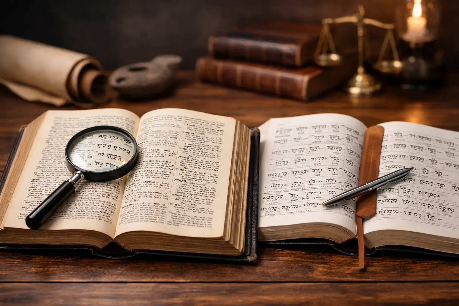 Hebrew Lexicon Versus Interlinear Bible Compared